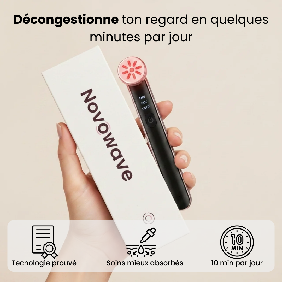 Masseur de contour des yeux Novowave